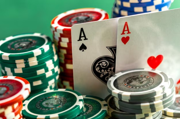 Live dealer baccarat game with multiple camera angles